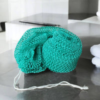 African exfoliating net / Sapo sponge - Turquoise