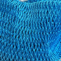 African exfoliating net / Sapo sponge - Light Blue