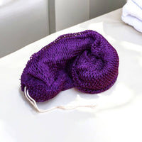 African exfoliating net / Sapo sponge - Purple